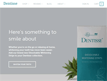 Tablet Screenshot of dentisse.com